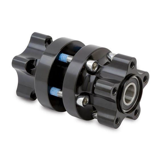 wheel hub front. Black DF