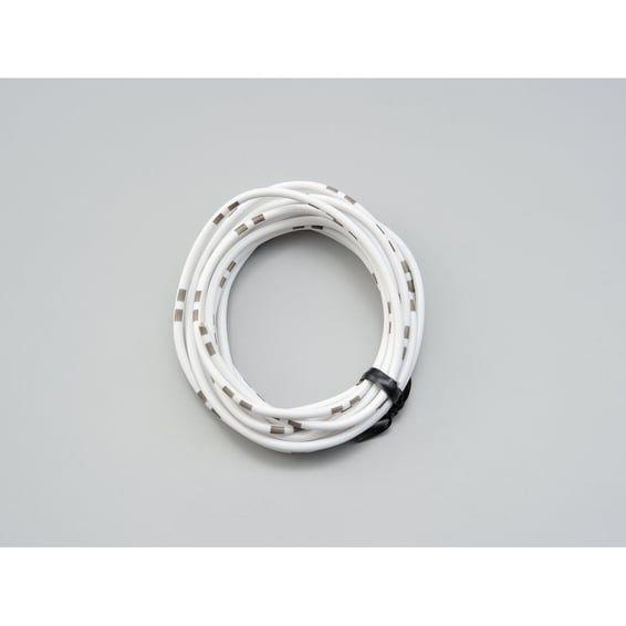 Electrical wire. 2 meter 0.75sq. White