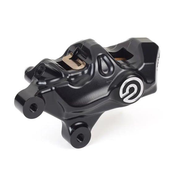 484 custom bolt-on caliper. Left front. Black