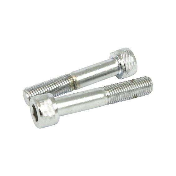 PM, Caliper to bracket mount bolt kit, 11.5". Chrome