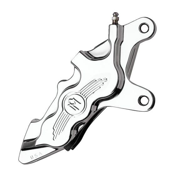 PM, 6-p 112x6b caliper. Bolt-on, 13" right front. Chrome