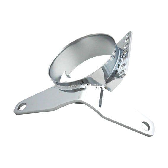 XL Sportster speedo mount bracket. Chrome