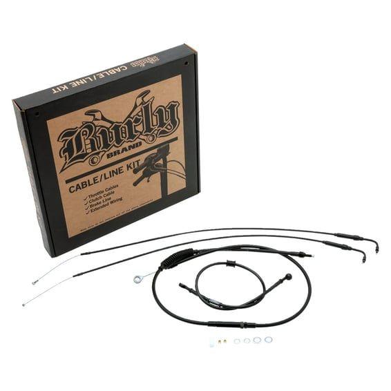 short cable & line kit for Clip-On / Clubman bars
