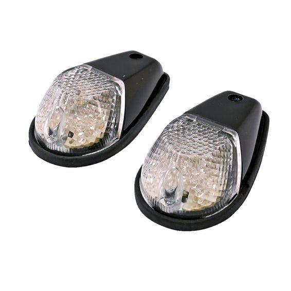 Natron, LED fairing turn signals. Black. Clear lens