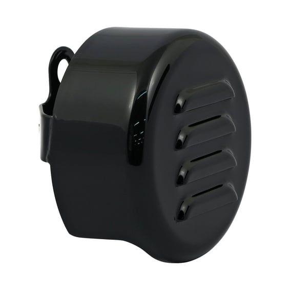 C-Round, horn cover. Louvered