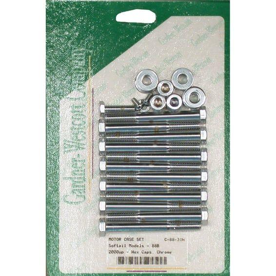Crankcase bolt kit, hex