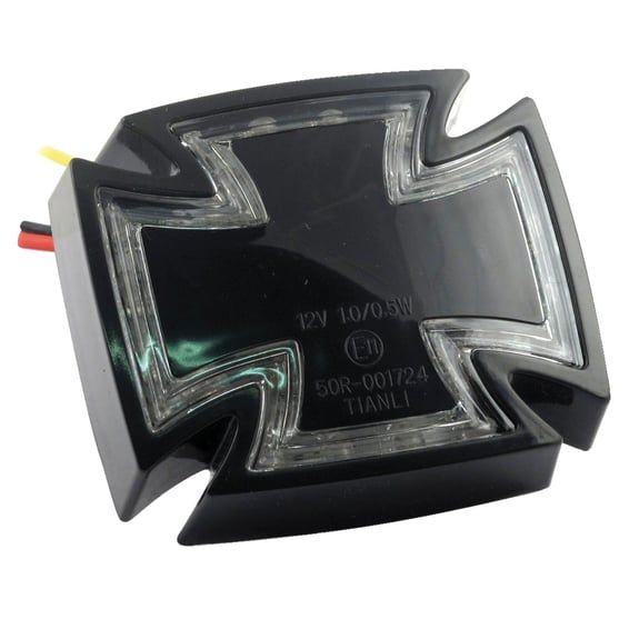 Gothic, LED taillight. Black