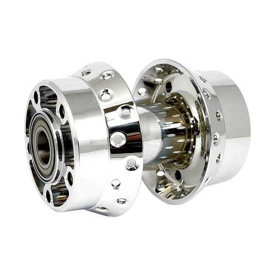 Rear wheel hub, with ABS