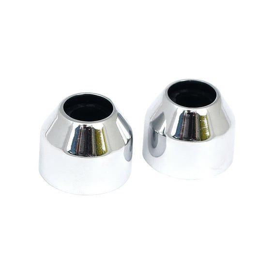 Spark plug cover kit. Chrome