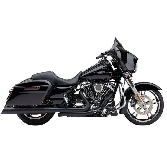 True Dual head pipes. Black