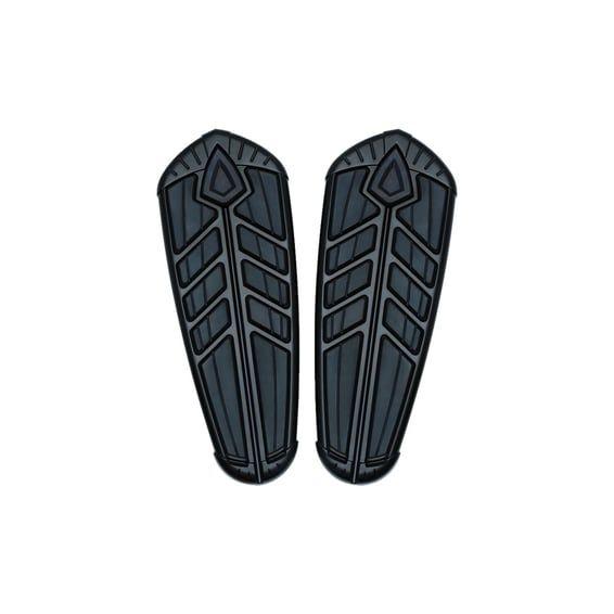 Spear driver floorboard inserts satin black