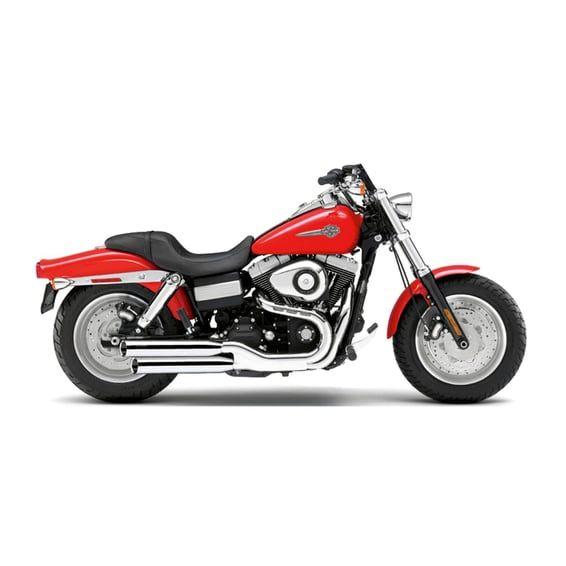 3" slip-on mufflers. Chrome