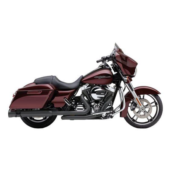 4" Race Pro slip-on mufflers. Black