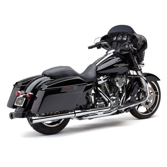 3" RPT Race Pro slip-on mufflers. Chrome