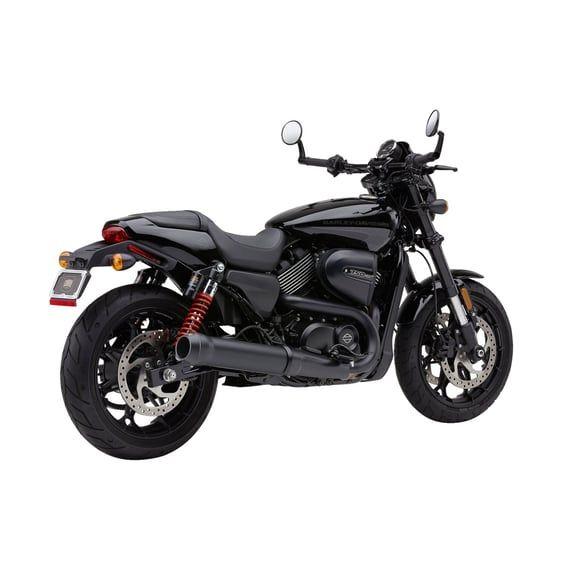 El Diablo 4" slip-on muffler. Black