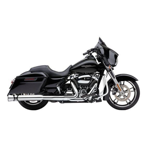 4" Race Pro slip-on mufflers. Chrome