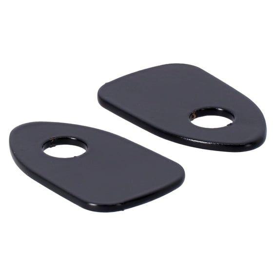 Nightster turn signal mount cover plates. Black