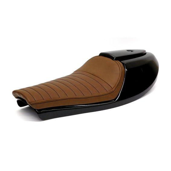 Neo Classic Café Racer seat. Dark brown