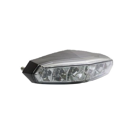 KOSO, Mini LED taillight. Black. Smoke lens