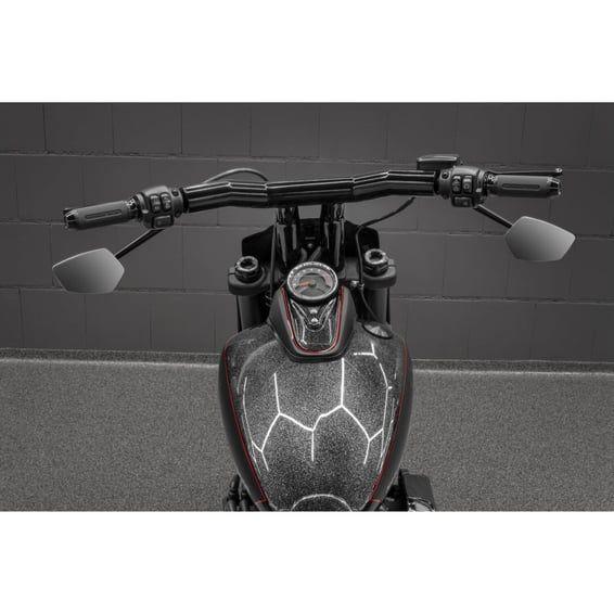 'Back Saver' Raked T-Bar Mega handlebar 8"