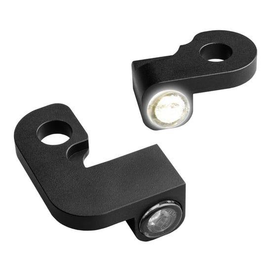 Nano below bar turn signals. Black