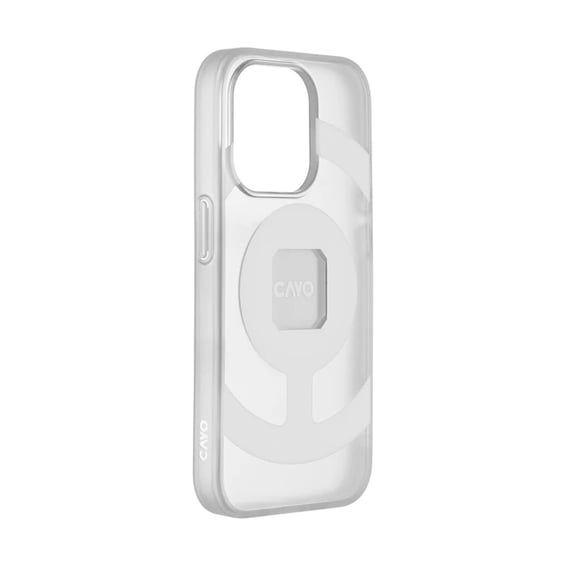phone.dokk. iPhone 14 Pro Max. Clear / white