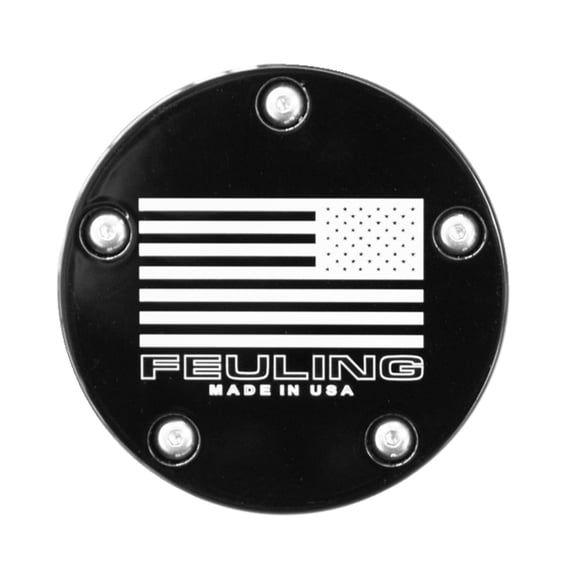 point cover. US flag. Black CC
