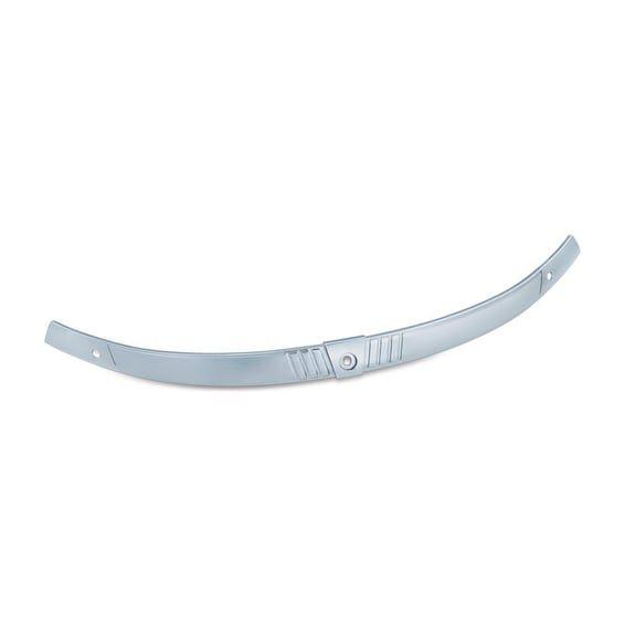 Tri-line windshield trim. Chrome