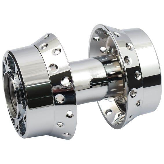 Front wheel hub, chrome
