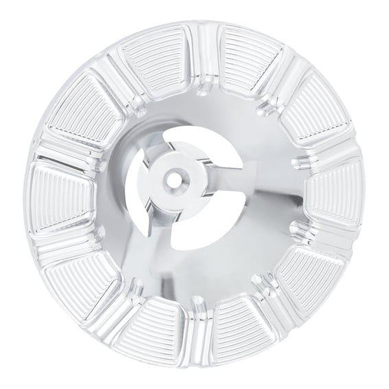 10-Gauge Velocity 65°/90° air cleaner cover. Chr