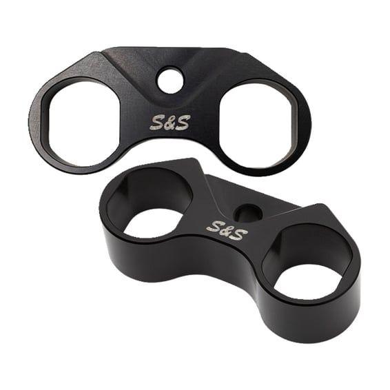 tappet cuff set. Billet aluminum, black