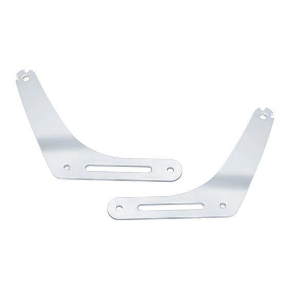 Mount brackets for multi-purpose backrest. Chrome