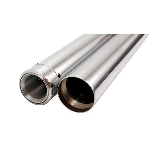 CC Eng. 49mm fork tubes, hard chrome. 24-1/2"