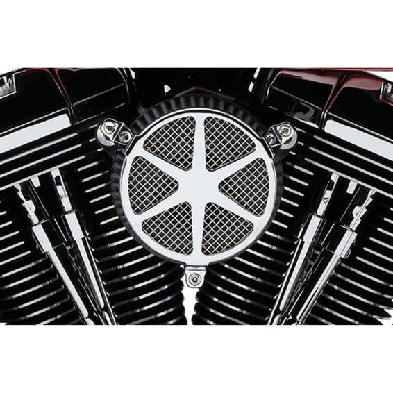 Naked air cleaner kit. Spoke. Chrome