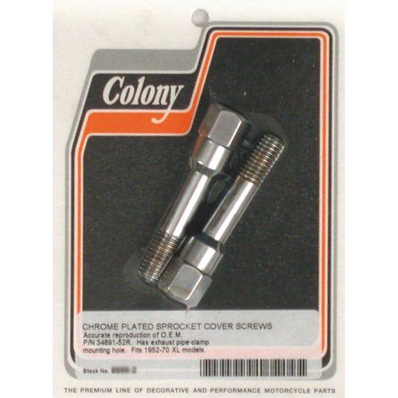 sprocket cover mount kit. Chrome