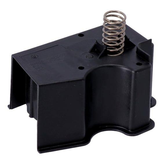 Baffle & spring assembly, oil pan