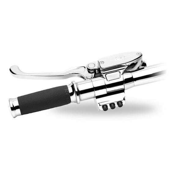 PM, Contour 11/16" hydraulic clutch master cylinder, chrome