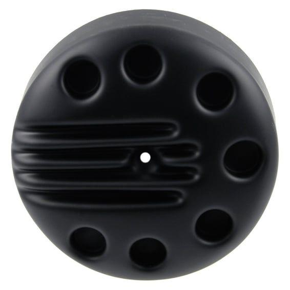 air cleaner cover Slotted. Matte black