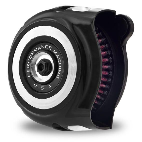 PM, 'vintage' air cleaner kit. Black CC