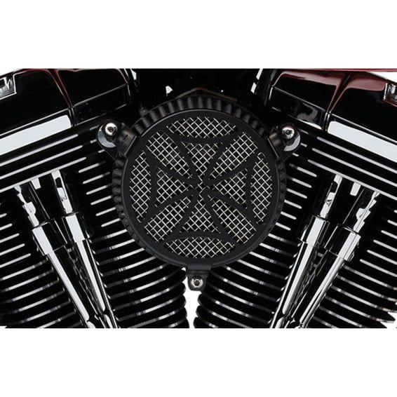 Naked air cleaner kit. Cross. Black