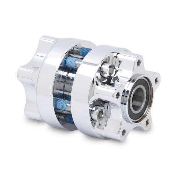 wheel hub front. Chrome DF
