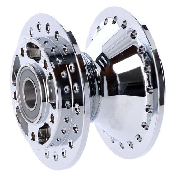 Front wheel hub, chrome