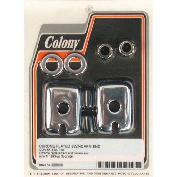 swingarm end cap & nut kit