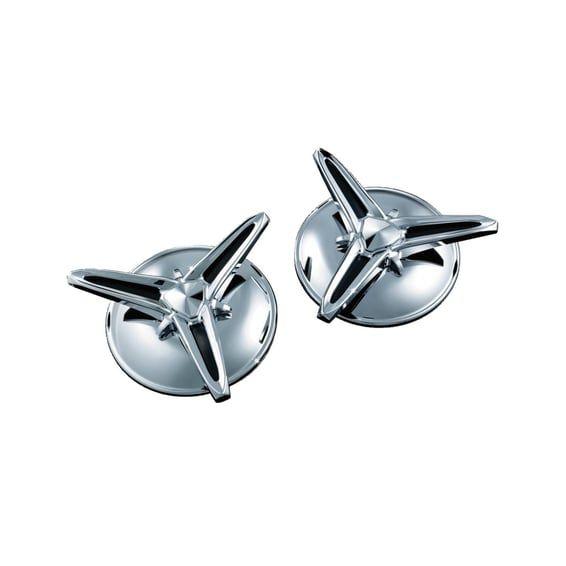 Knock-Off center caps for Trikes. Chrome