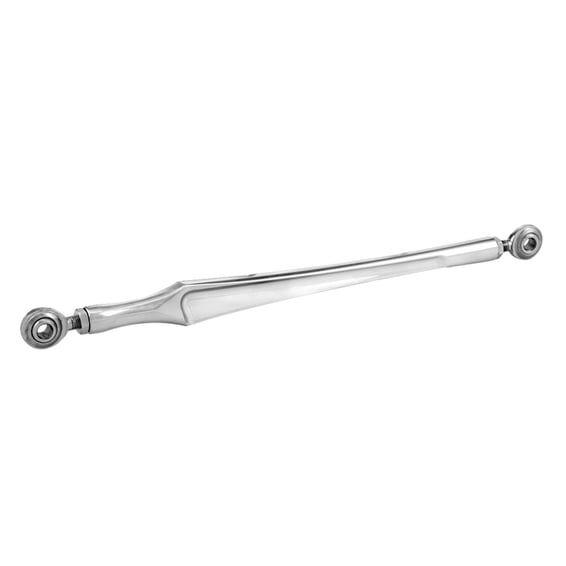 Shifter rod. Scallop, chrome