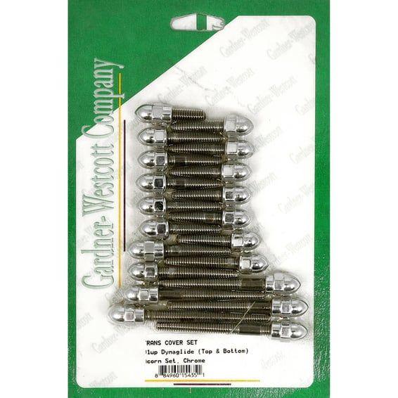 GW, transmission top & bottom cover screw kit. Acorn