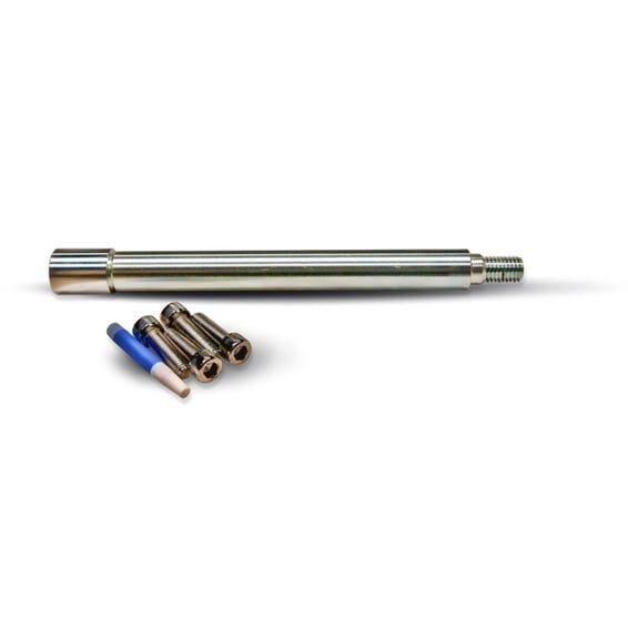 Replacement wheel axle for hot legs
