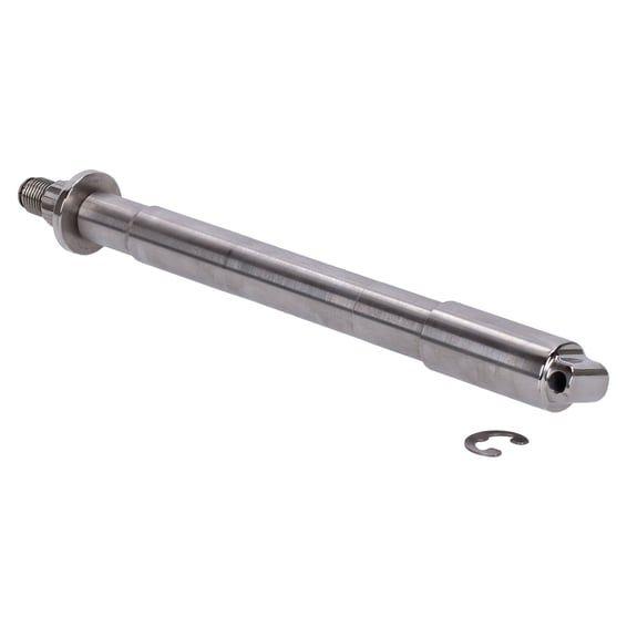 Bare Knuckle Performance, stainless axle kit. Front wheel