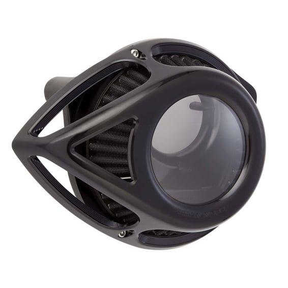 Clear Tear air cleaner assembly. Black