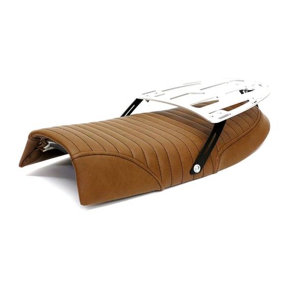 BMW R100 Scrambler seat 04 dark brown
